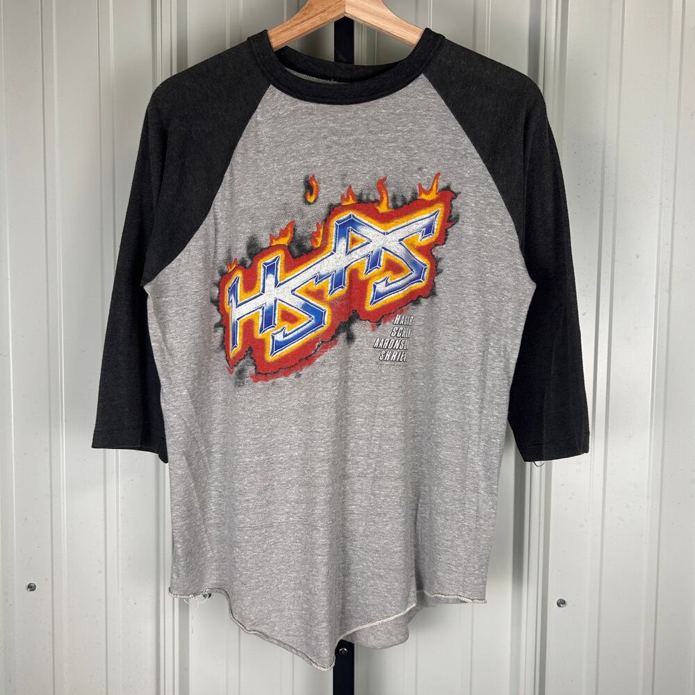 Sammy Hagar HSAS RARE 1983 Schon Aaronson Shrieve World Premiere Medium Raglan